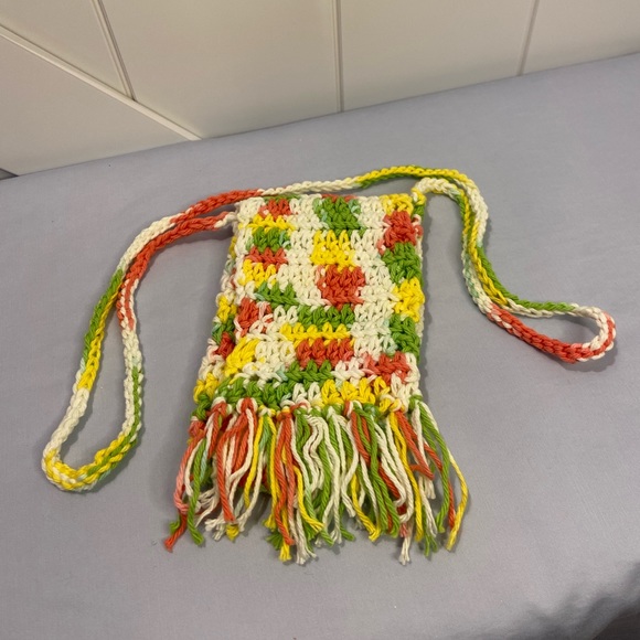 Homemade Crochet Small Crossbody bag - Picture 2 of 6